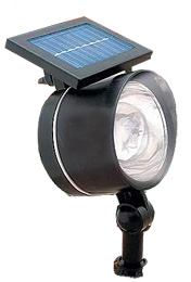 Solar Powered Spotlight
